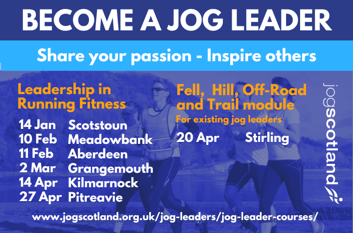 Train as a jog leader in 2024! - Jog Scotland